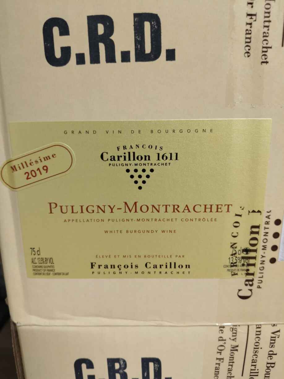 Francois Carillon Puligny Montrachet 2019