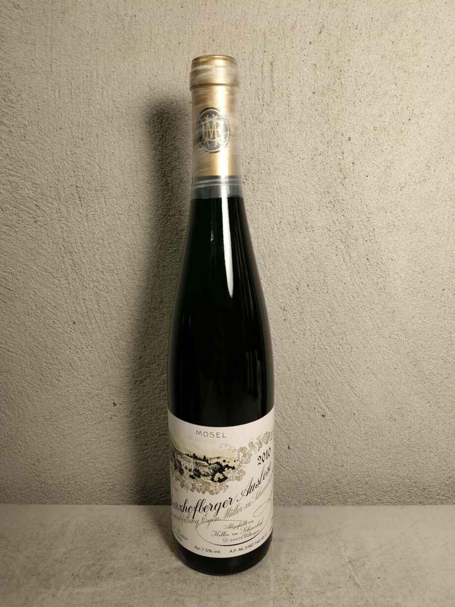 Egon Muller Scharzhofberger Riesling Auslese Goldkapsel Versteigerung 2010