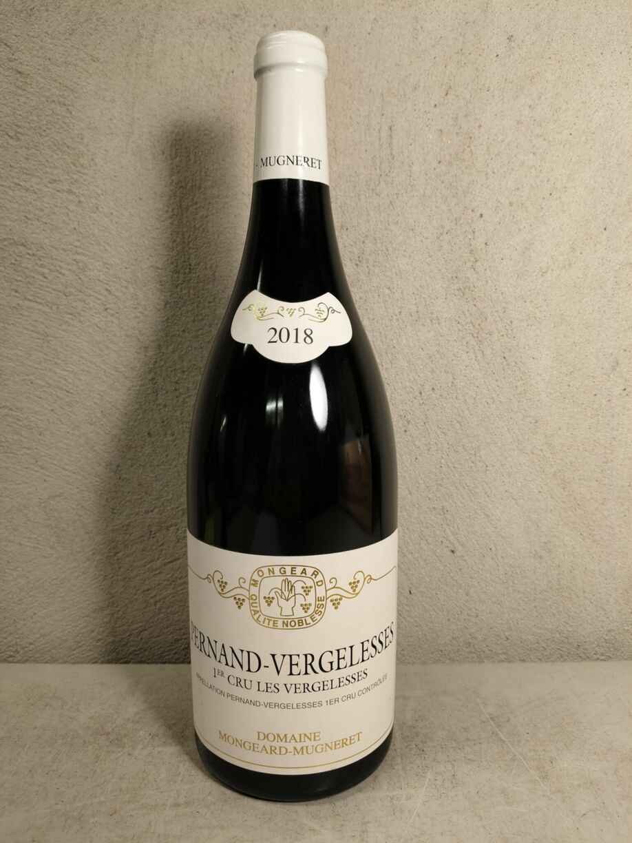 Mongeard-mugneret Les Vergelesses Pernand Vergelesses 1er Cru Rouge 2018
