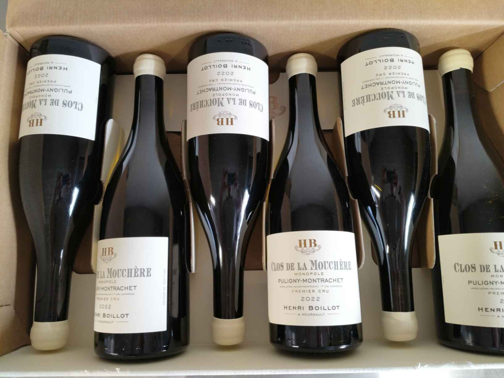Henri Boillot Puligny Montrachet Clos De La Mouchere 1er Cru 2022