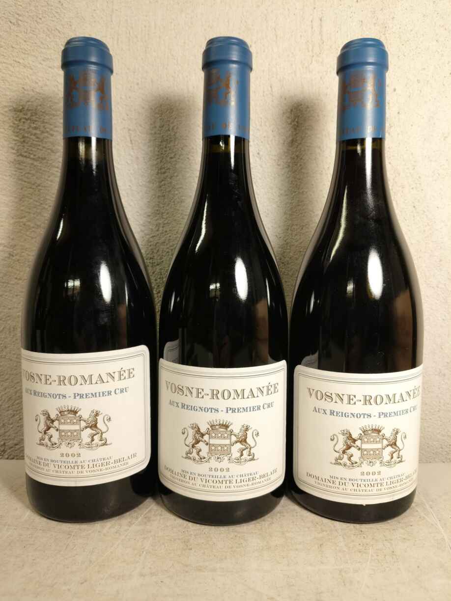 Du Comte Liger-belair Vosne Romanee Aux Reignots 1er Cru 2002