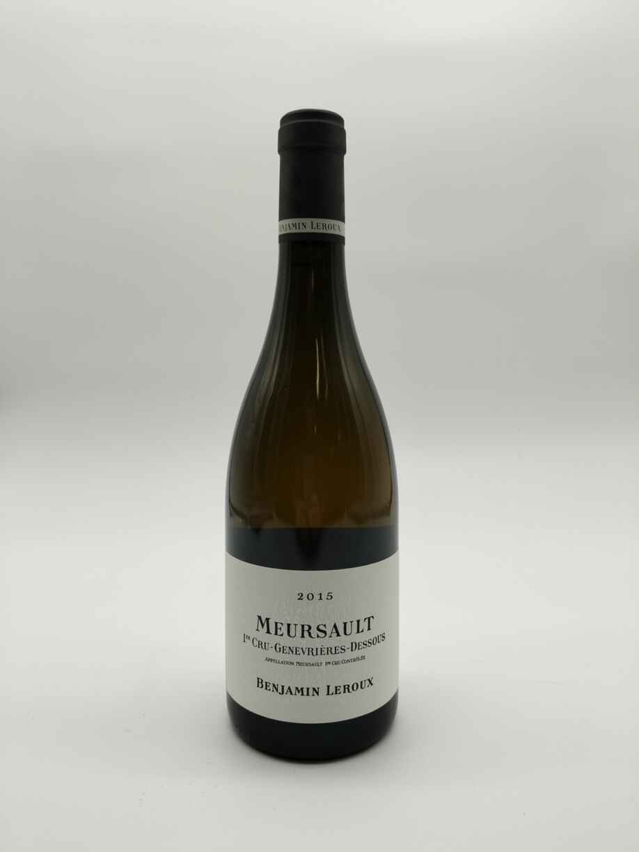 Benjamin Leroux Meursault Genevrieres Dessus 1er Cru 2015