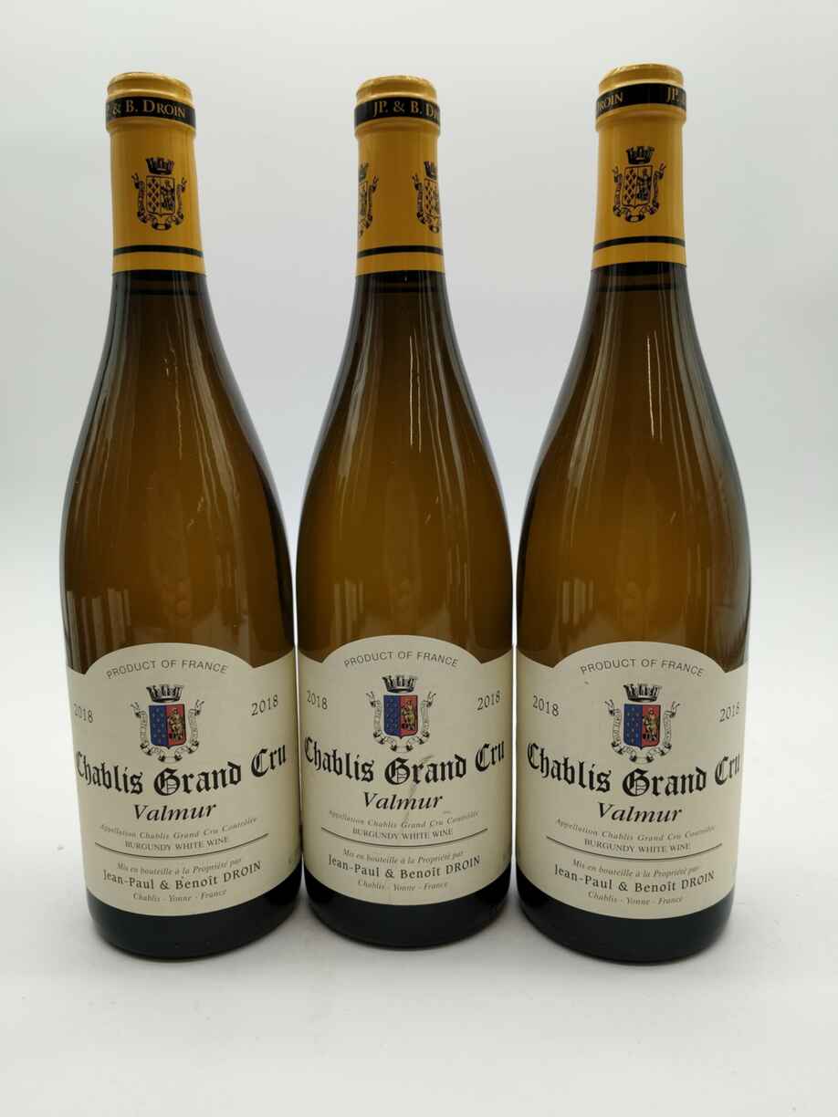 Jean Paul Droin Chablis Valmur  Grand Cru, 2018
