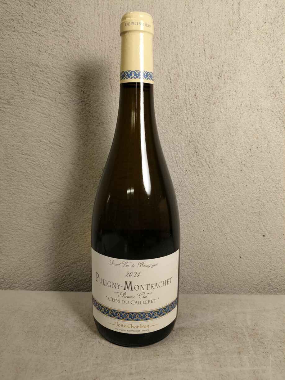 Jean Chartron Puligny Montrachet Clos Du Cailleret, 2021
