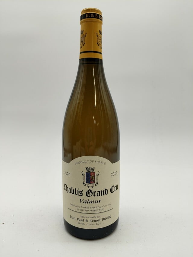Jean Paul Droin Chablis Valmur  Grand Cru, 2020