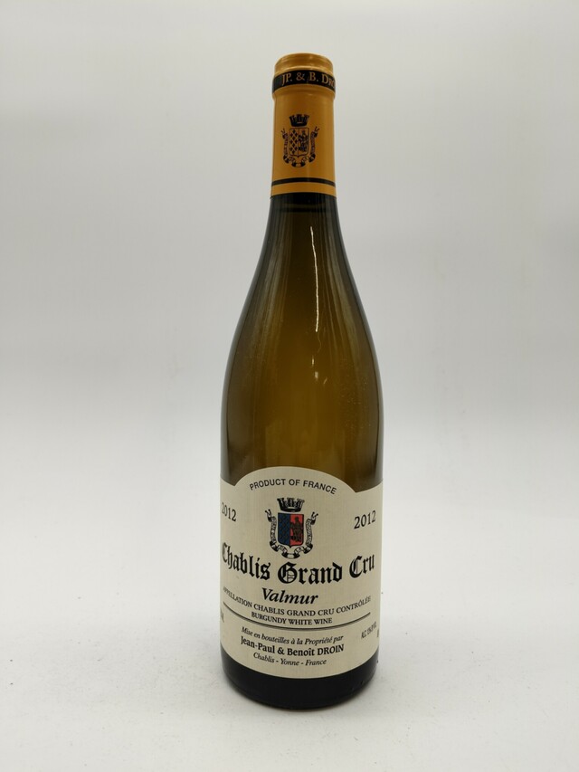 Jean Paul Droin Chablis Valmur  Grand Cru, 2012
