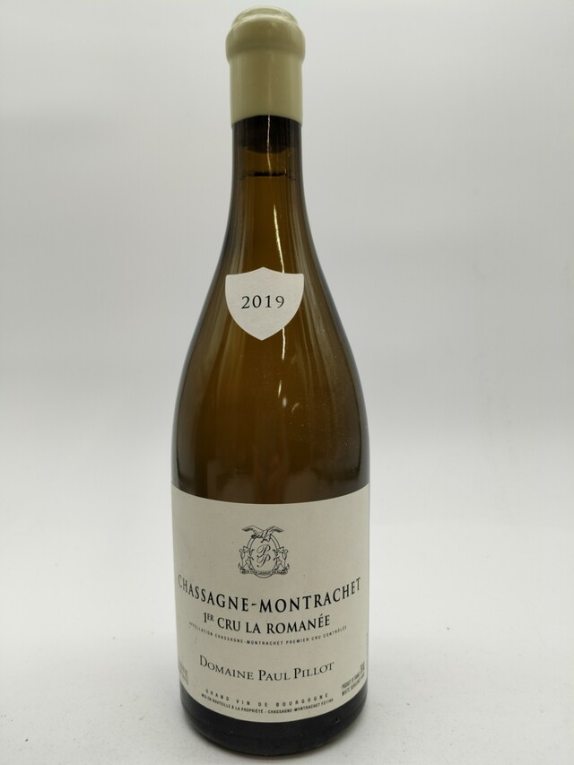 Paul Pillot Chassagne Montrachet Blanc La Romanee 1er Cru, 2019
