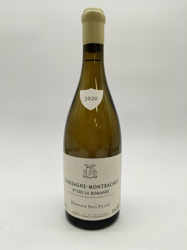 Paul Pillot Chassagne Montrachet Blanc La Romanee 1er Cru, 2020