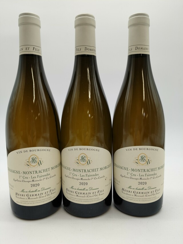 Henri Germain Chassagne Montrachet Morgeot Les Fairendes 1er Cru, 2020