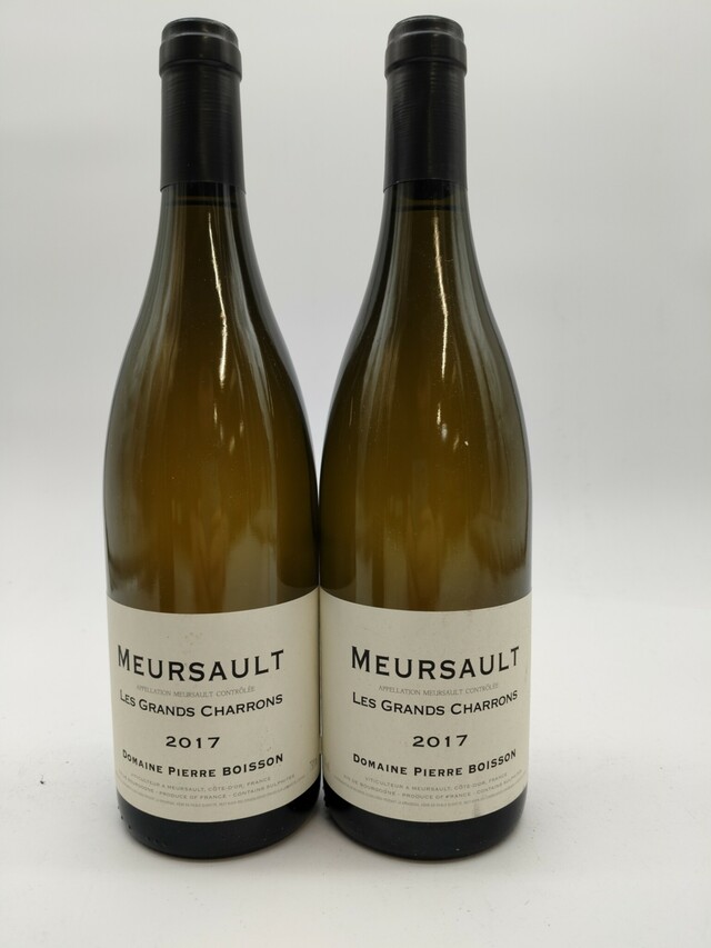 Pierre Boisson Meursault Les Grands Charrons, 2017