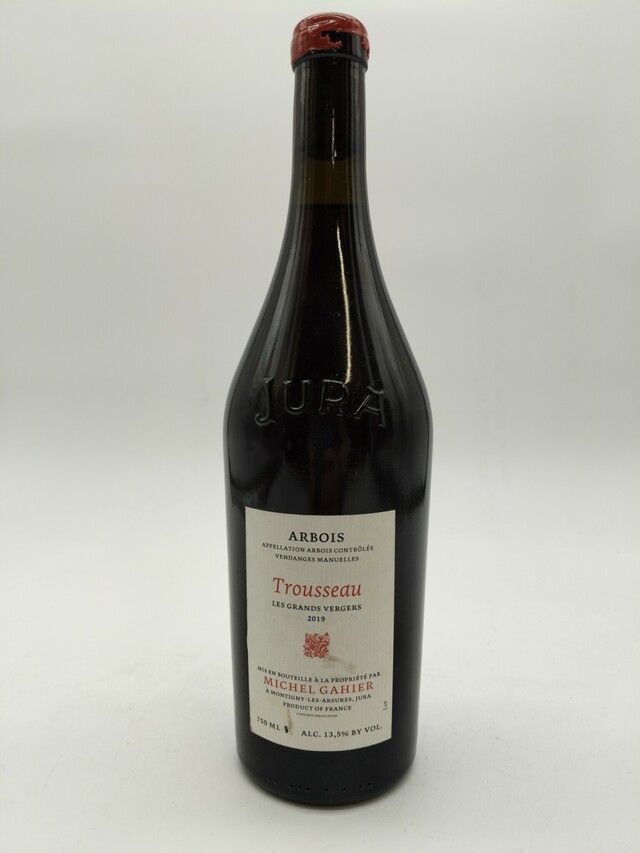 Michel Gahier Arbois Trousseau Les Grands Vergers, 2019
