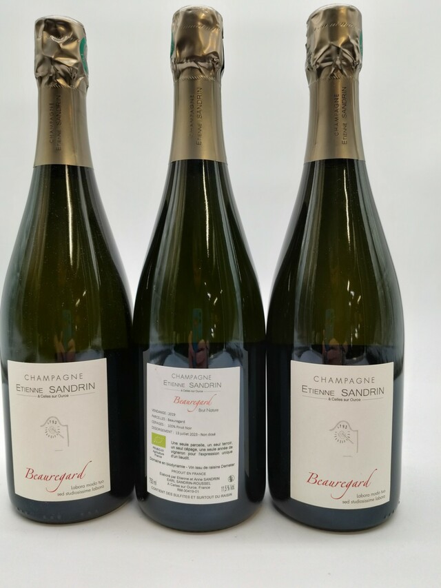 Etienne Sandrin Beauregard Brut Nature, 2019