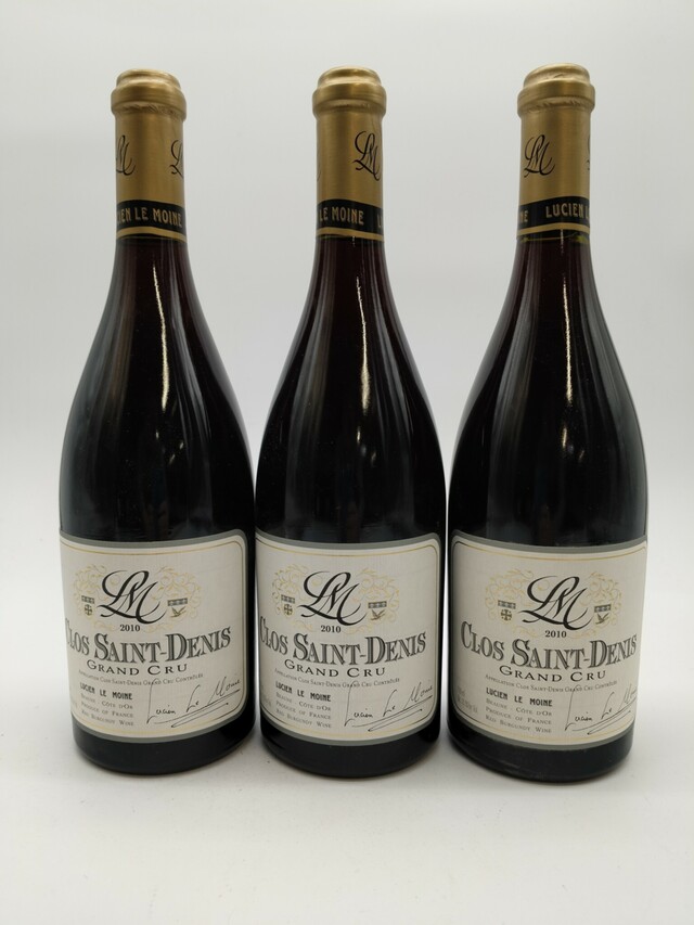 Lucien Le Moine Clos Saint Denis Grand Cru, 2010