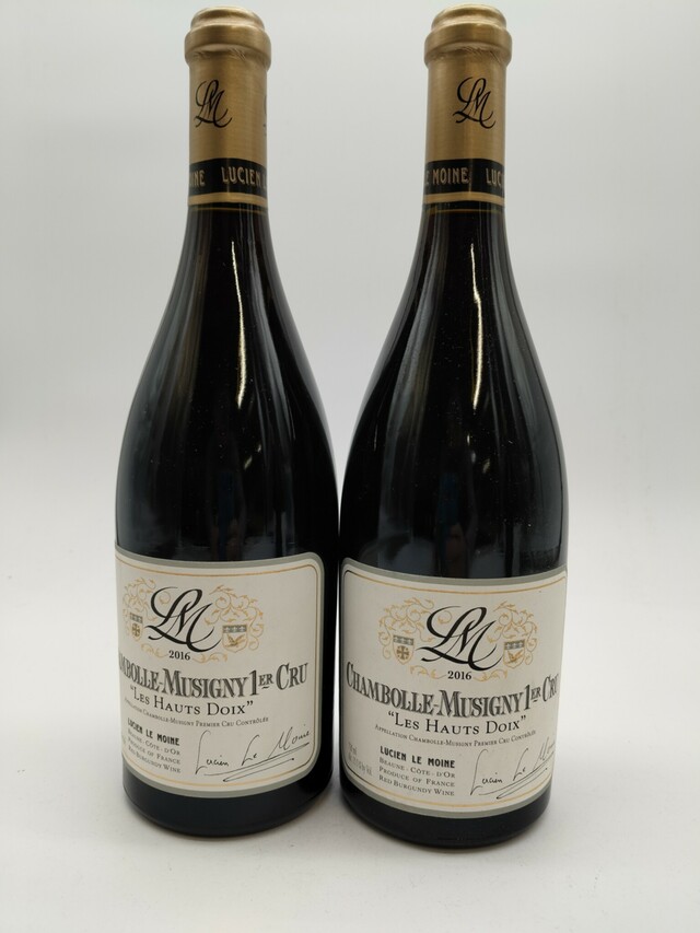 Lucien Le Moine Chambolle Musigny Les Hauts Doix 1er Cru, 2016
