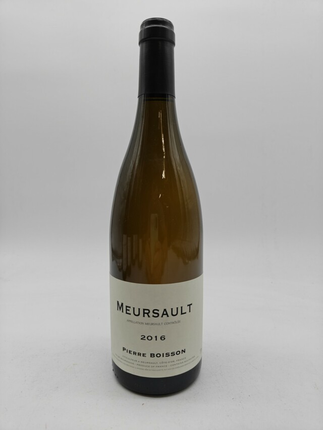 Pierre Boisson Meursault Blanc, 2016