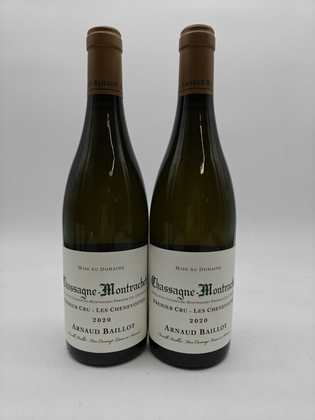 Arnaud Baillot Chassagne Montrachet Les Chenevottes 1er Cru, 2020