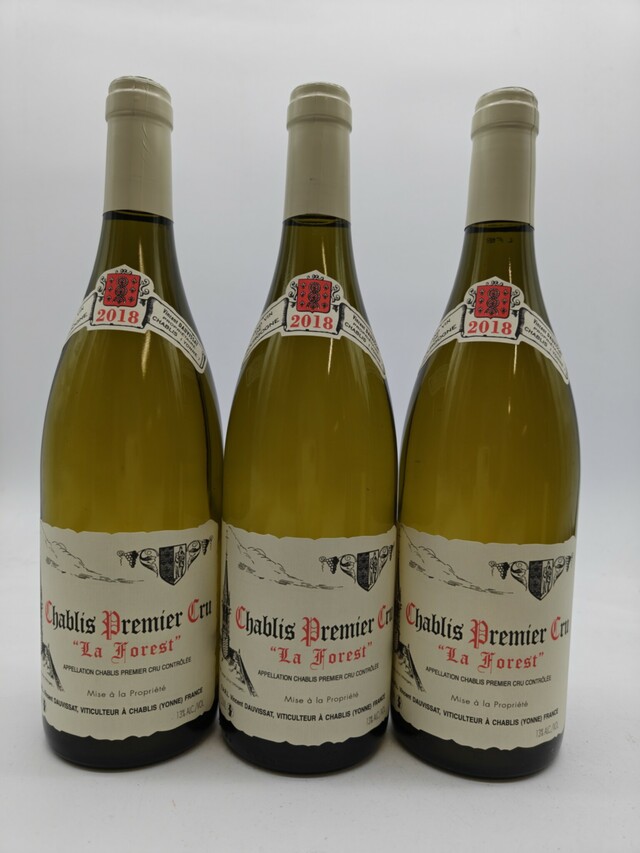 Vincent Dauvissat Chablis Le Forest 1er Cru, 2018