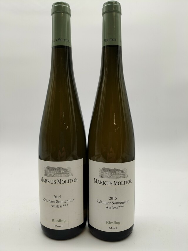 Markus Molitor Zeltinger Sonnenuhr Auslese *** Goldkapsel, 2015