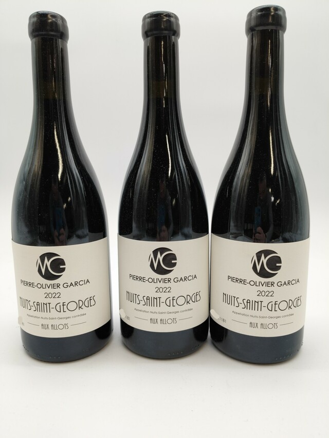 Pierre Olivier Garcia Nuits Saint Georges Aux Allots, 2022