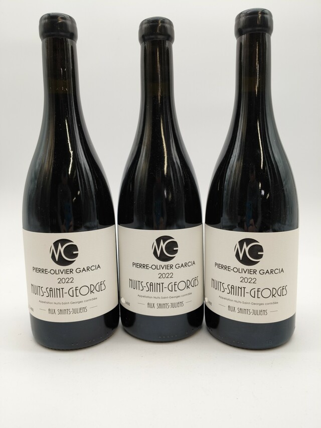Pierre Olivier Garcia Nuits St Georges Aux St Juliens, 2022