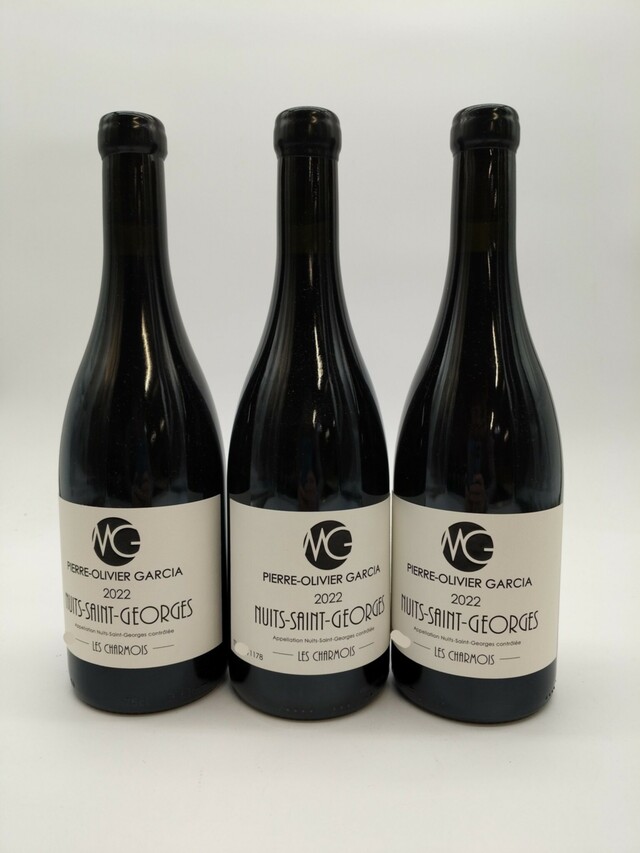 Pierre Olivier Garcia Nuits Saint Georges Les Charmois, 2022