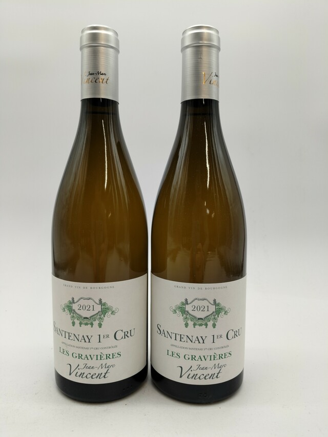 Jean Marc Vincent Santenay Blanc Les Gravieres 1er Cru, 2021