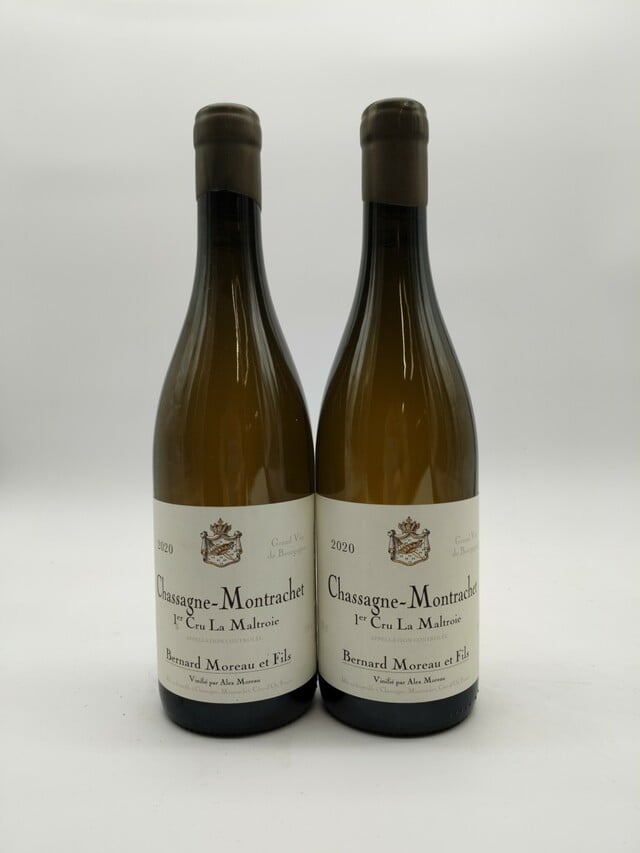 Bernard Moreau Chassagne Montrachet La Maltroie 1er Cru, 2020