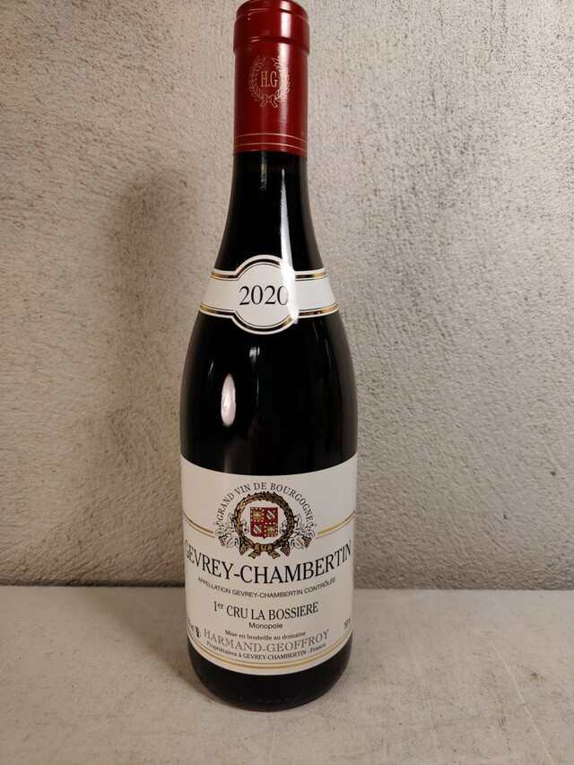 Harmand Geoffroy Gevrey Chambertin 1er Cru La Bossiere, 2020