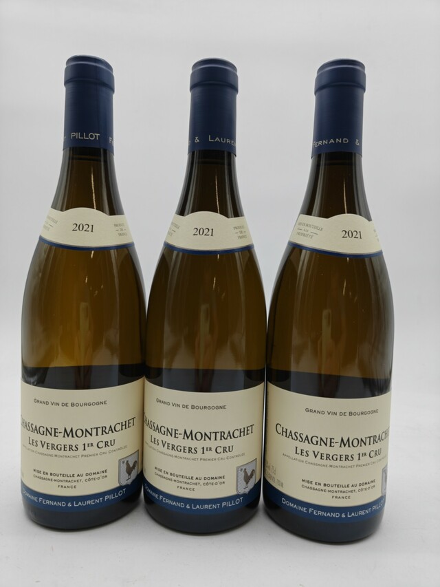 Fernand Laurent Pillot Chassagne Montrachet Les Vergers 1er Cru, 2021