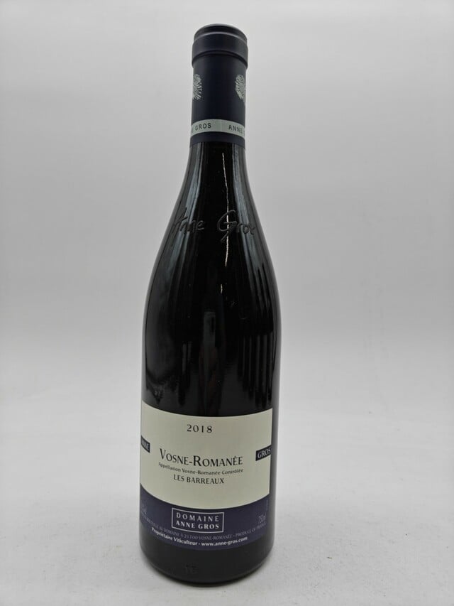 Anne Gros Vosne Romanee Les Barreaux, 2018