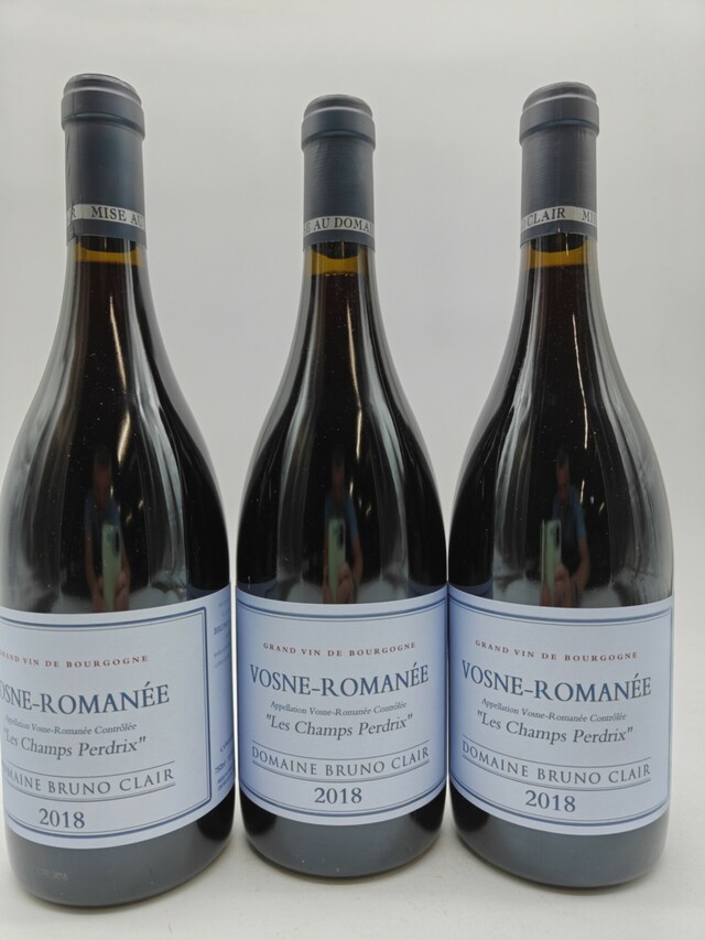 Bruno Clair Vosne Romanee Les Champs Perdrix, 2018