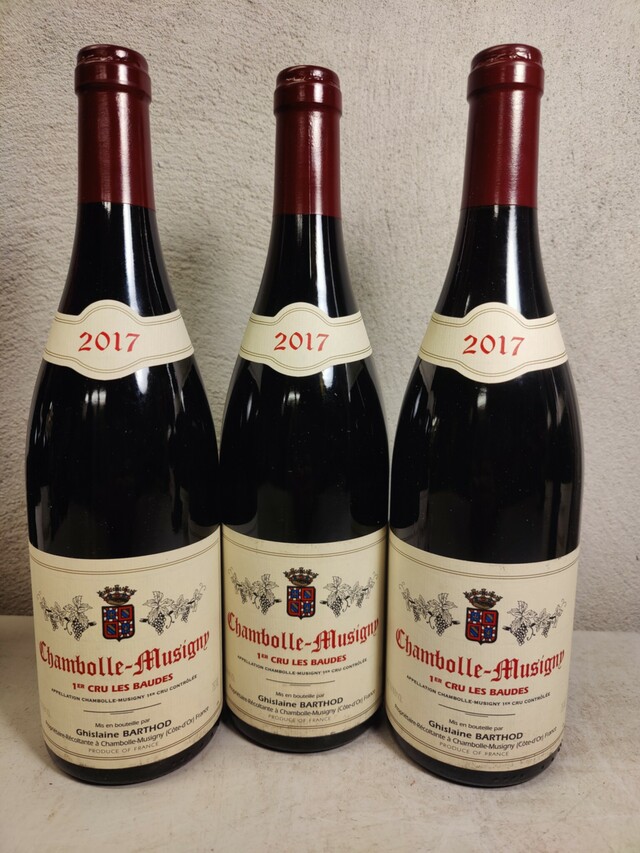Ghislaine Barthod Chambolle Musigny Les Baudes 1er Cru, 2017