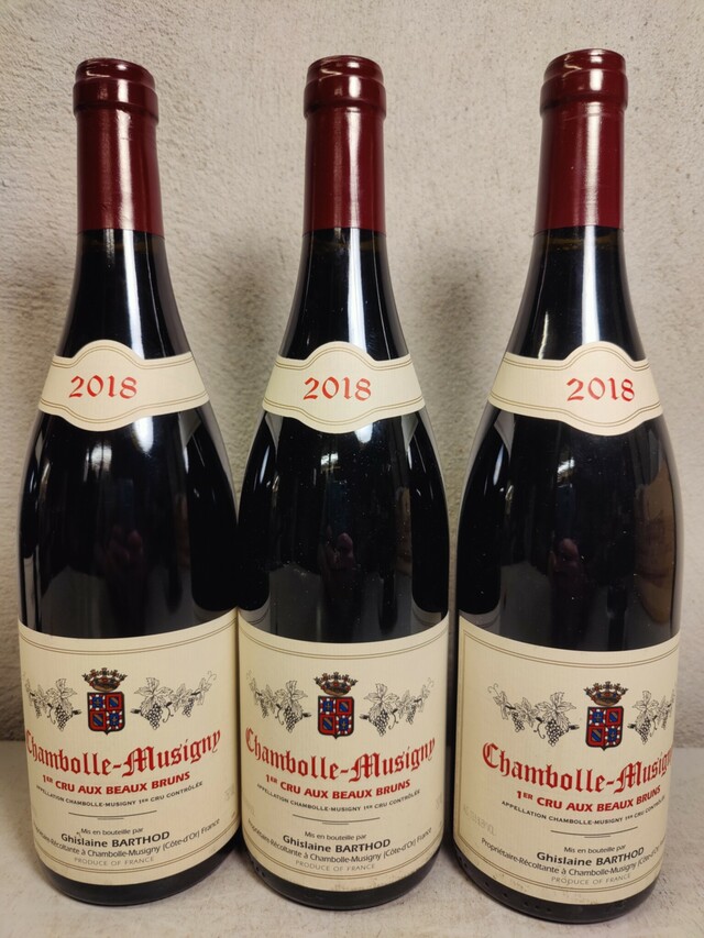 Ghislaine Barthod Chambolle Musigny Aux Beaux Bruns 1er Cru, 2018