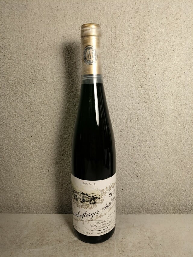 Egon Muller Scharzhofberger Riesling Auslese Goldkapsel Versteigerung, 2010