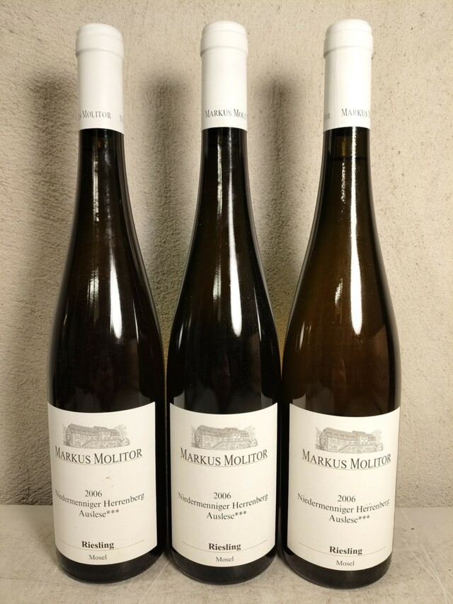 Markus Molitor Niedermenniger Herrenberg Riesling Auslese Trocken ***, 2006