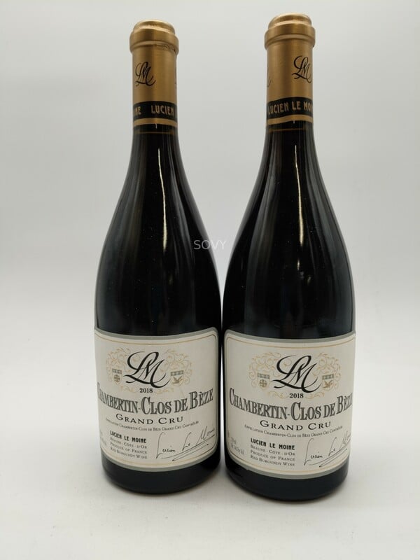 Lucien Le Moine Chambertin Clos De Beze Grand Cru, 2018