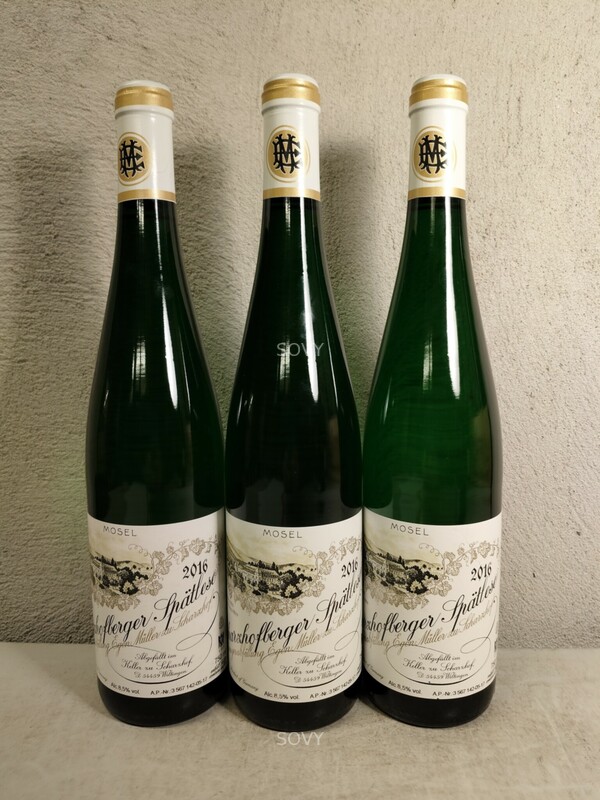 Egon Muller Scharzhofberger Riesling Spatlese, 2016