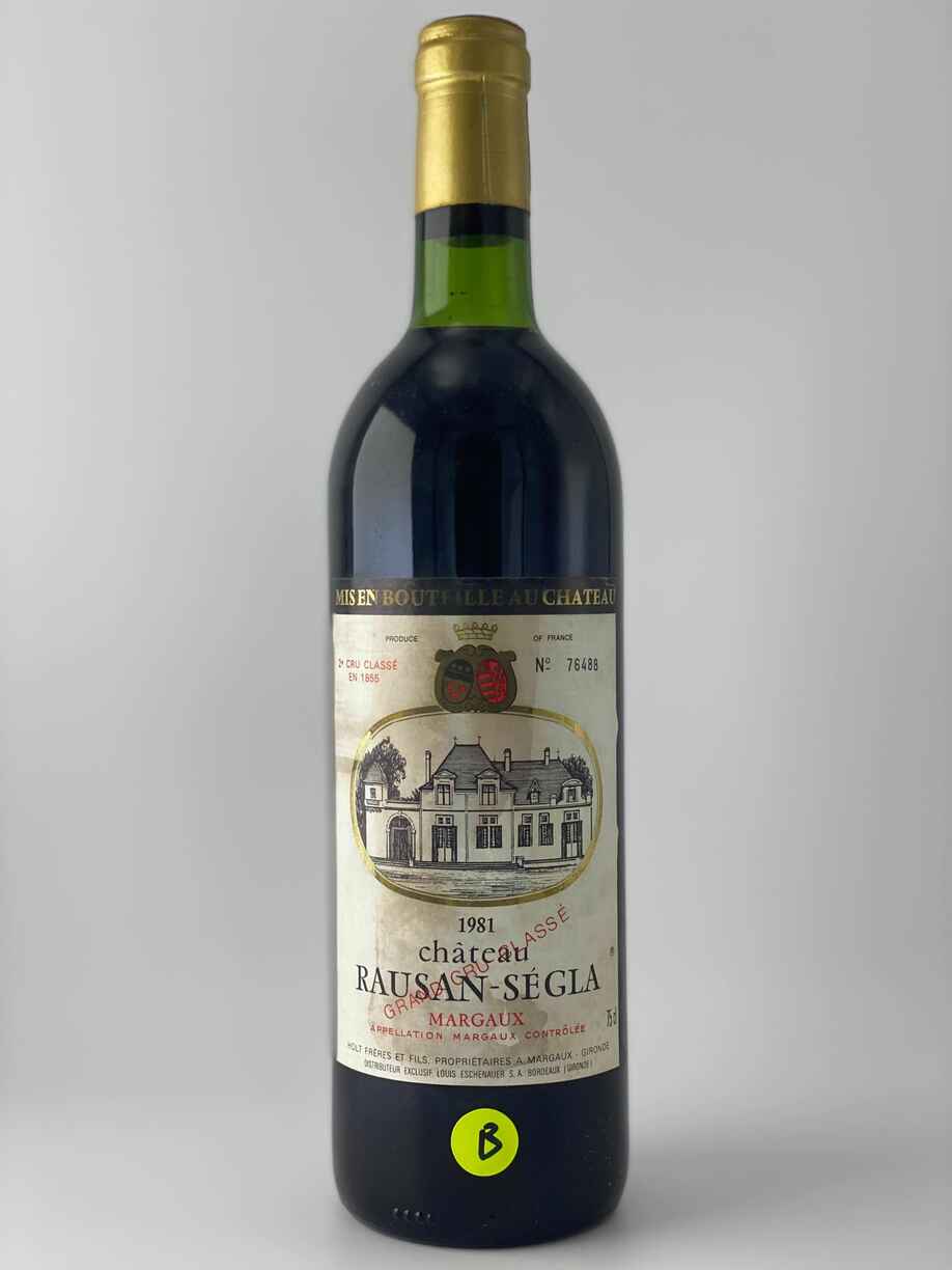 Chateau Rauzan Segla (B) 1981