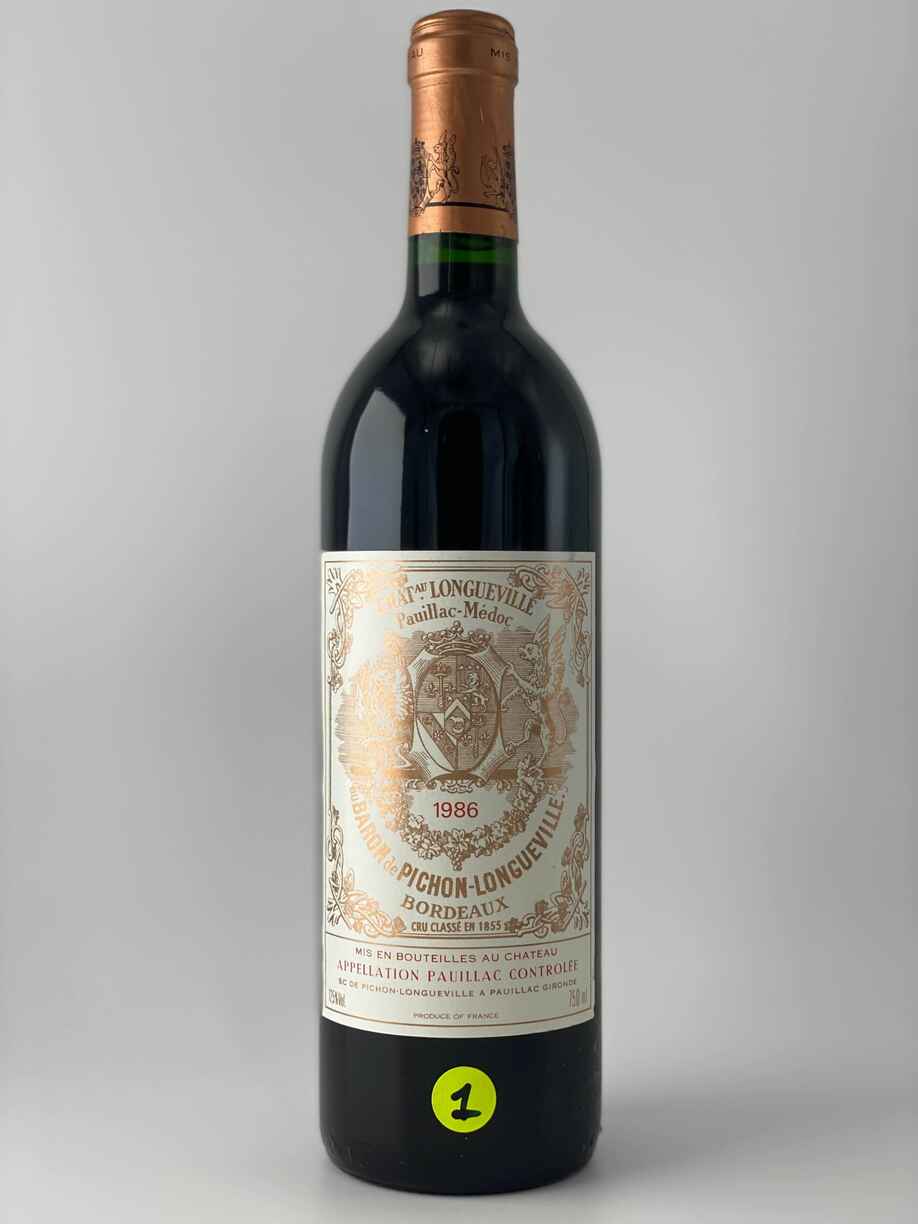 Chateau Pichon Baron 1986