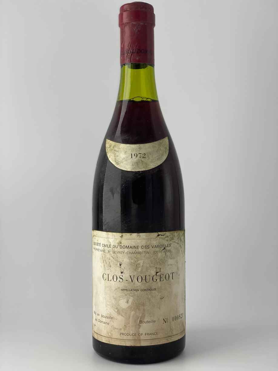 Domaine Des Varoilles Clos Vougeot Grand Cru (BWW-166) 1972