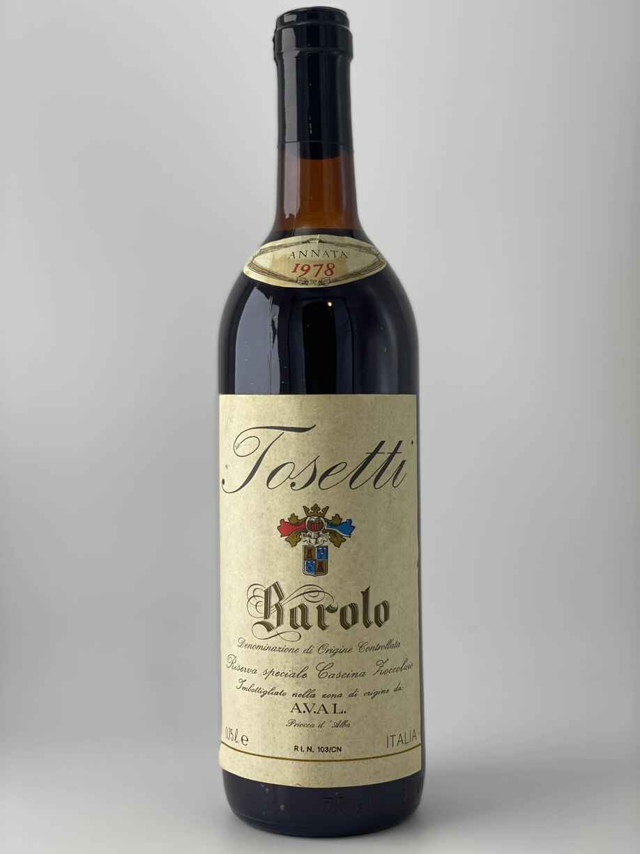 Tosetti Barolo 1978