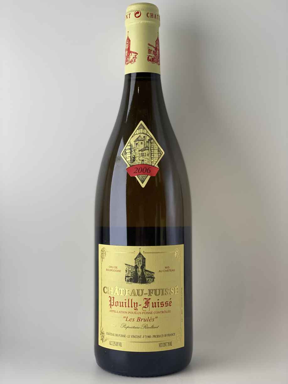 Chateau De Fuisse Pouilly Fuisse Les Brules 2006