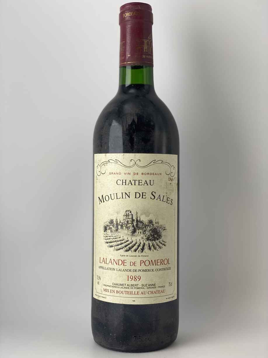 Chateau Moulin de Sales 1989