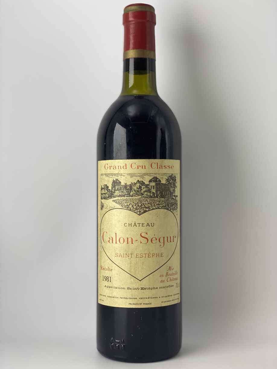Chateau Calon Segur 1981