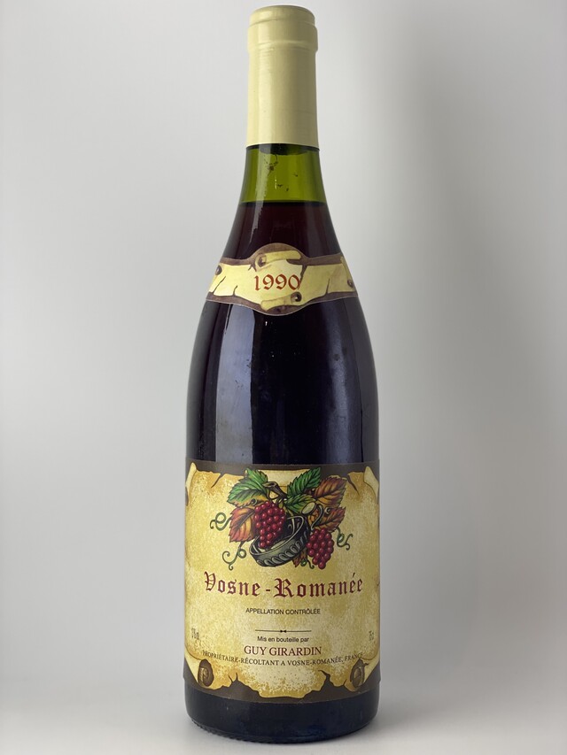 Guy Girardin Vosne Romanée, 1990