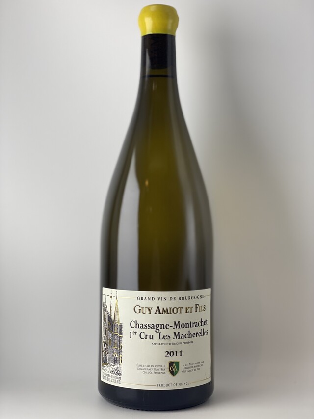 Guy Amiot Chassagne Montrachet Blanc Les Macherelles 1er Cru, 2011