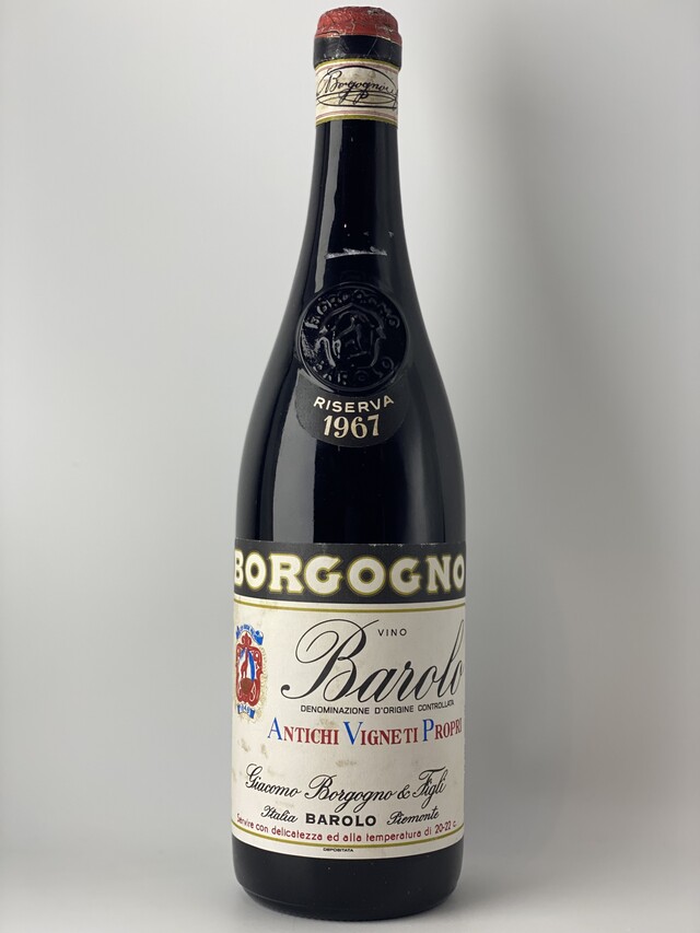 Giacomo Borgogno Barolo Riserva Antichi Vigneti Propri, 1967