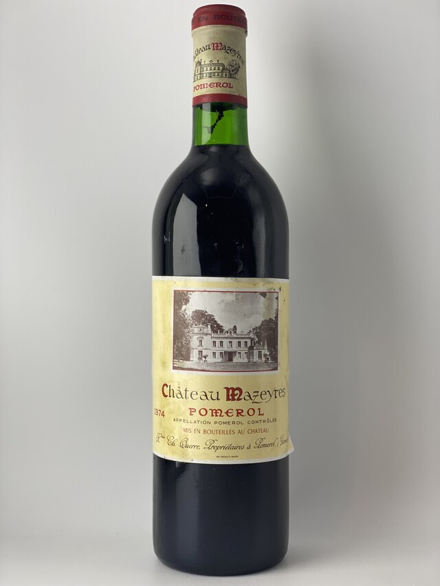 Chateau Mazeyres, 1974