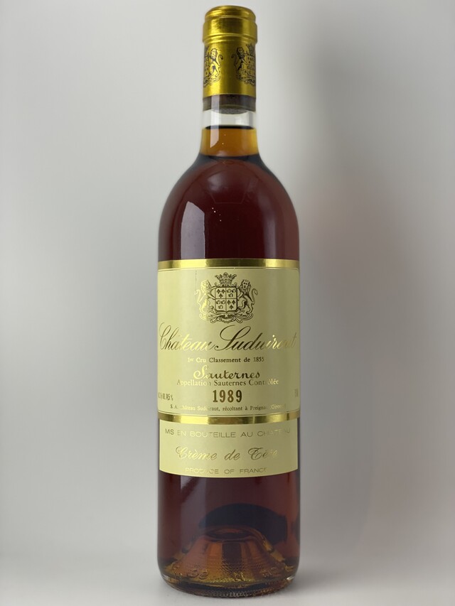 Chateau Suduiraut Creme de Tete, 1989