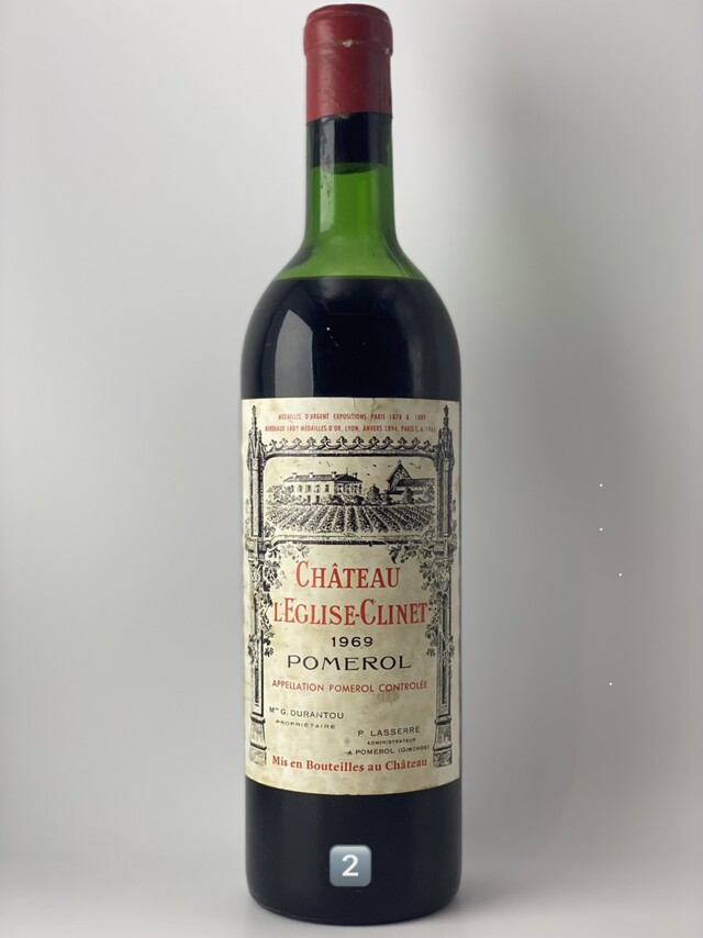 Chateau L'Eglise Clinet, 1969